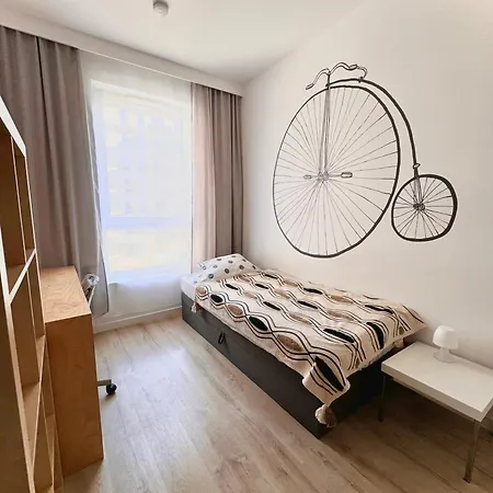 Nastrojowy 2 Pokojowy 6 Min Od Lotniska * Warszawa
